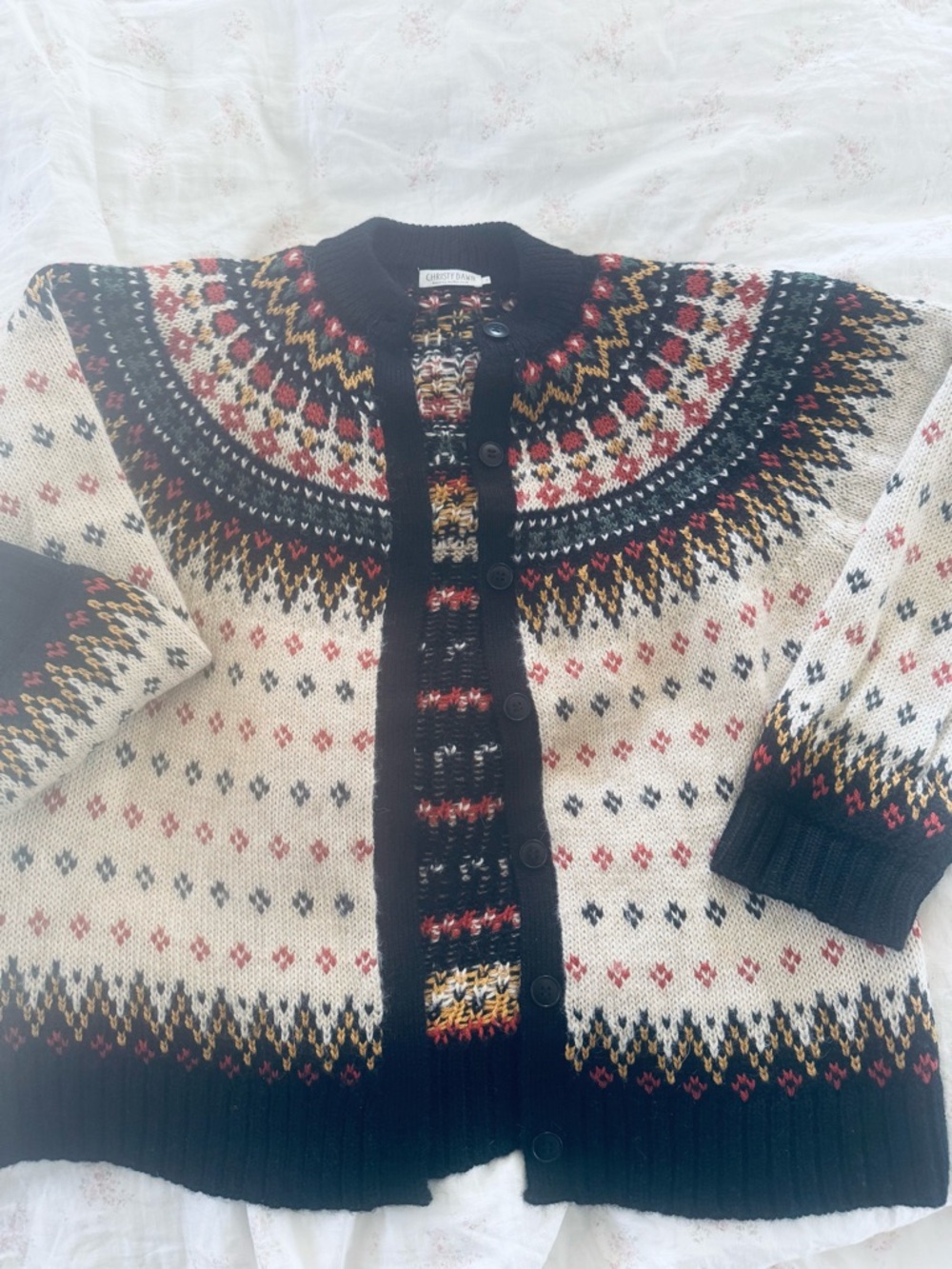 Christy Dawn Dora Cardigan in Norwegian Winter - Picture 4 of 8